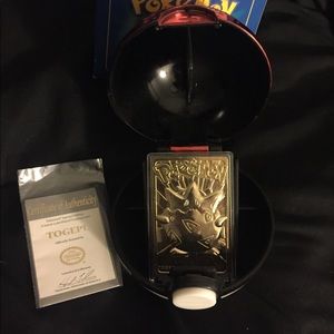 Vintage RARE Pokémon 23K Gold Trading Card
